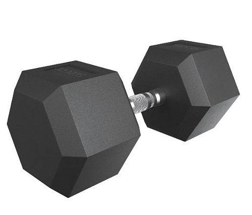 Гантель гексагональная обрезиненная Unix Fit 32,5 кг / шт.