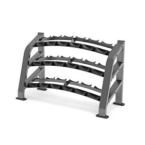 Купить Силовой тренажер Anyfit Стойка для гантелей трехъярусная PEB112 в Москве