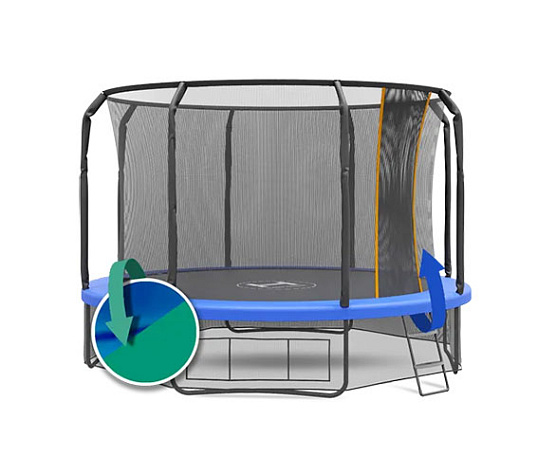 Батут Hasttings Sky Double с входом на клапане (3,05 м)