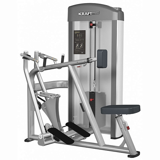 Грузоблочный тренажер на верхнюю часть тела Kraft Fitness Гребная тяга с упором KFDROW