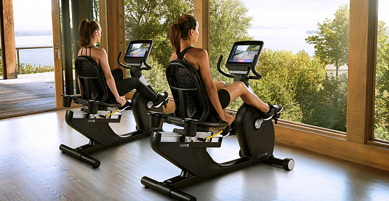 Горизонтальный тренажер Intenza 550 RBe2+ фото5