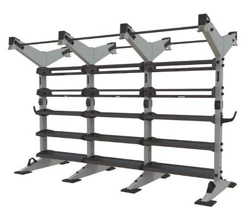 Купить Стойка для аксессуаров Torque X-Create XCS2SC-3M-05, двусторонняя 3-модульная (платинум) в Москве