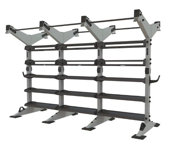 Стойка для аксессуаров Torque X-Create XCS2SC-3M-05, двусторонняя 3-модульная (платинум)