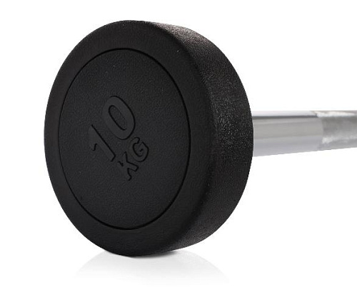 Штанга прямая обрезиненная Unix Fit PRO 10 кг