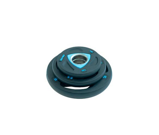 Диск олимпийский полиуретановый Original FitTools OKPRO 5 кг фото4