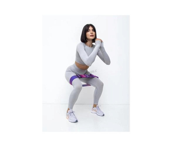 Мини-эспандер регулируемый Original FitTools пурпурный фото6