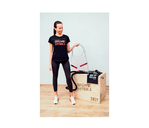 Скакалка тяжелая Original FitTools BORN2BURN