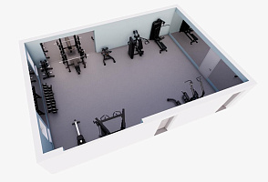 Домашний спортзал на оборудовании Vision