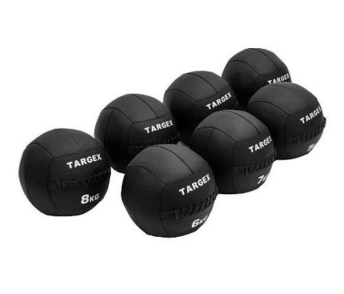 Мяч набивной Targex STRATA 9 кг черный