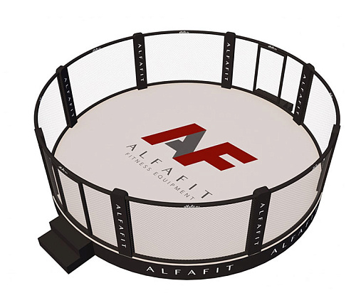 MMA Арена тренировочная AlfaFit на помосте высотой 0,5 м
