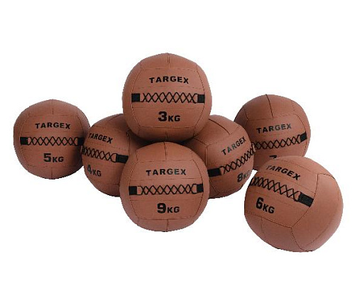 Мяч набивной Targex STRATA 4 кг терракотовый