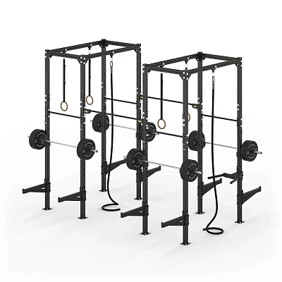 Напольная высокая рама Technogym Floor High Rig Four Bay Deep (четыре секции, глубокая)