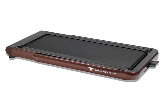 Беговая дорожка Titanium Slimtech C20 (коричневая) фото3