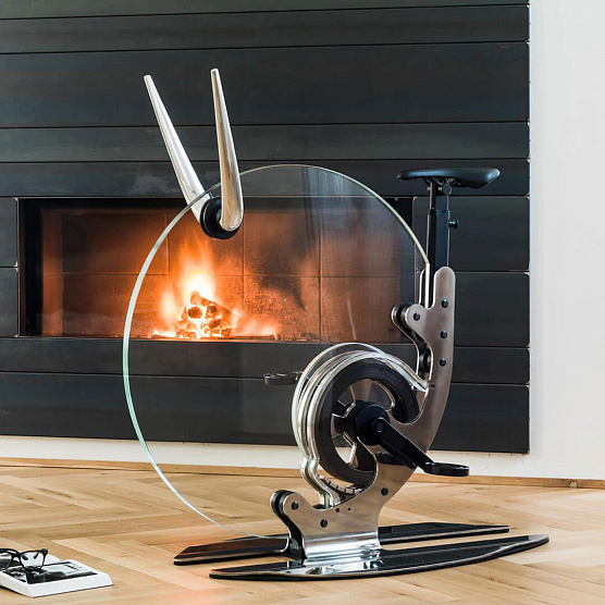 Велотренажер вертикальный Ciclotte Teckell черный фото3