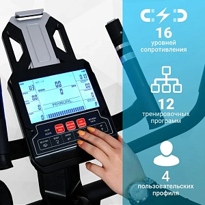 Купить Эллиптический тренажер Sportop E80-LCD в Москве