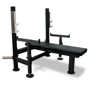 Купить Скамья для жима лёжа со страховочными упорами BRONZE GYM PARTNER ML-902 в Москве