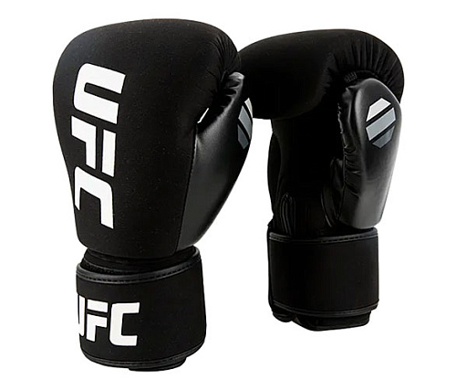 Купить Перчатки для бокса и ММА UFC чёрные L в Москве
