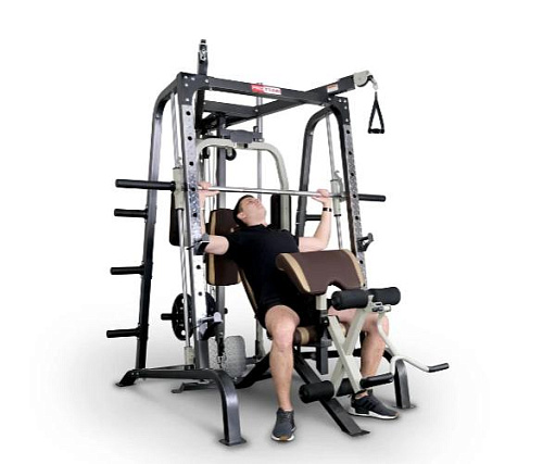 Станция силовая на свободных весах Protrain LM008