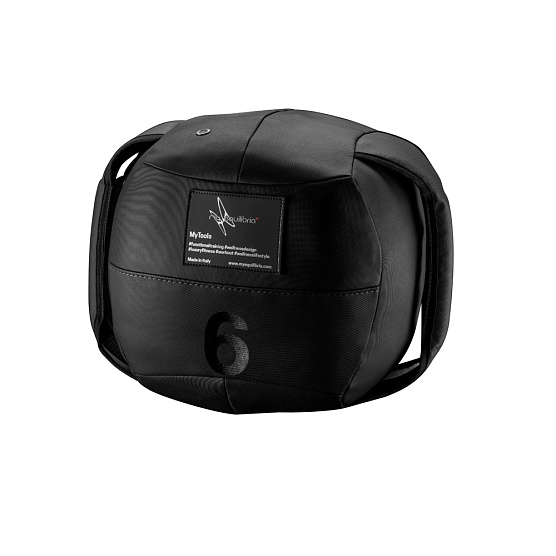 Гиря с ручками MyEquilibria Wall Ball 10 кг