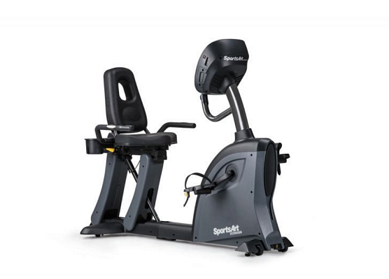Горизонтальный велотренажер Sportsart Fitness C545R фото4