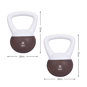 Купить Гиря мягкая Bloom 4кг LB7012/04/RD красный-зеленый в Москве