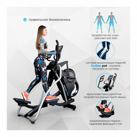 Эллиптический тренажер Sportop VST60 Plus фото13