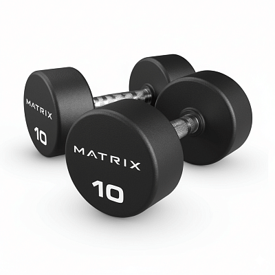 Гантели обрезиненные Matrix Rubber Studio Dumbbell