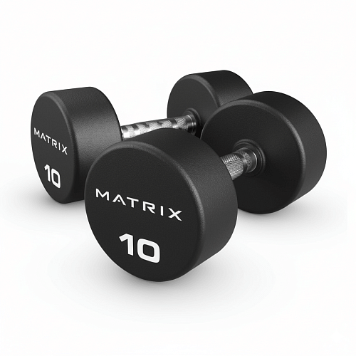 Гантели обрезиненные Matrix Rubber Studio Dumbbell