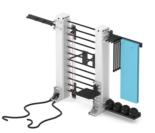 Настенный комплекс на 3 станции Queenax By Precor WALL SOLUTION 2D 1.75 m