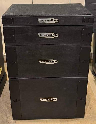 Набор из 4-х плиометрических боксов Technogym Plyobox