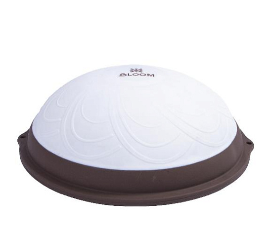 Полусфера балансировочная платформа Bloom Balance Trainer LB7052-1 47*15 см белая фото1