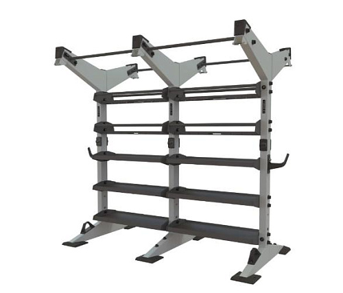 Купить Стойка для аксессуаров Torque X-Create XCS2SC-2M-05, двусторонняя 2-модульная (платинум) в Москве