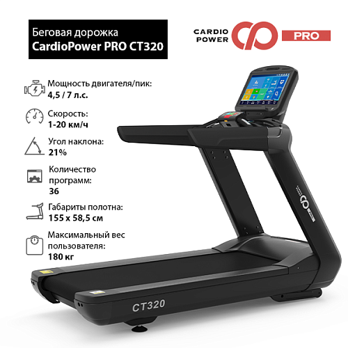 Беговая дорожка Cardiopower PRO CT320