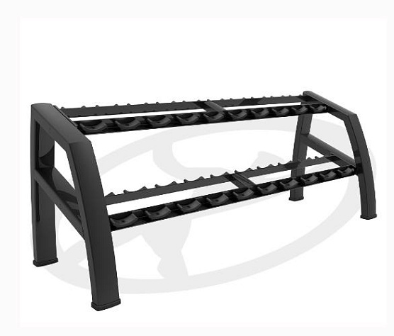 Oxide Fitness F056 стойка гантельная 2-х ярусная (10 пар)