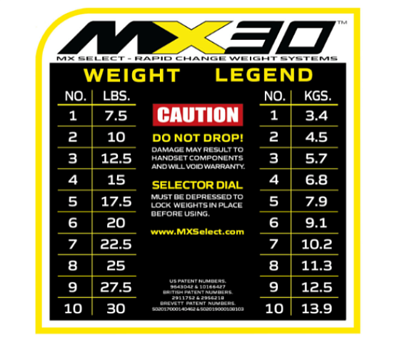 Гантели наборные MX Select MX-30 2 шт со стойкой фото4