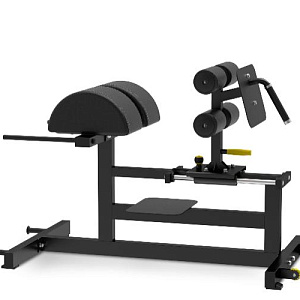 Купить Нагружаемый дисками тренажер Unix Fit PRO (UC-1631A) гиперэкстензия горизонтальная (римский стул) в Москве