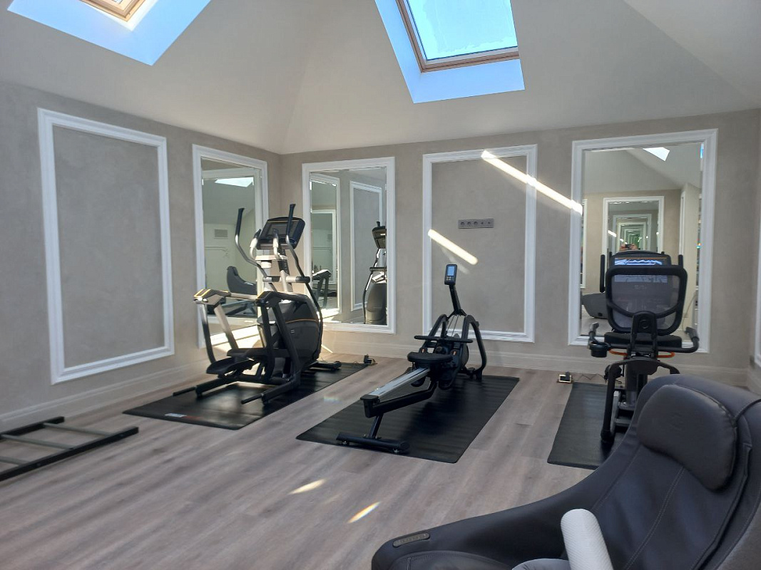 Домашний фитнес-зал для всей семьи