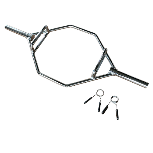 Купить Гриф для мертвой тяги Smith Fitness Excellence HEXOB2 с замками в Москве