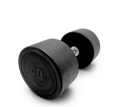 Купить Гантель круглая обрезиненная Unix Fit PRO 40 кг / шт. в Москве
