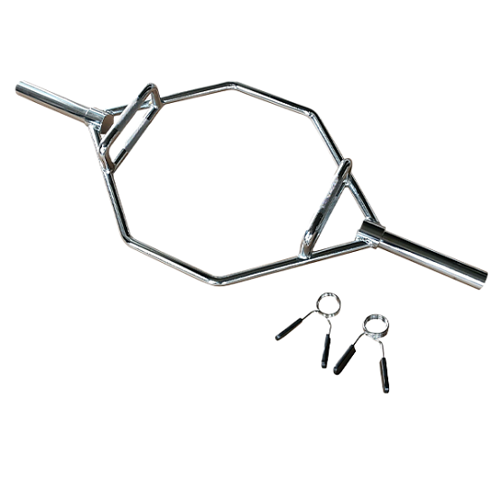 Гриф для мертвой тяги Smith Fitness Excellence HEXOB2 с замками