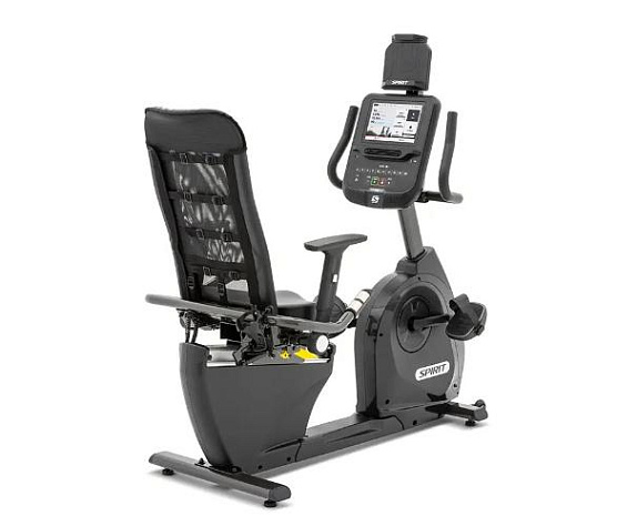 Велотренажер горизонтальный Spirit Fitness XBR55ENT черный