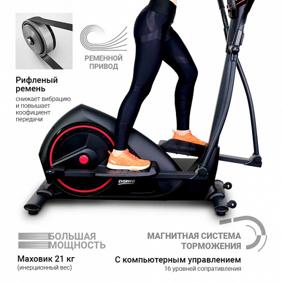 Эллиптический тренажер Everyfit 150EP фото10