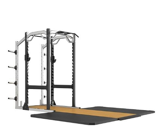 Aerofit SE-S4 Силовая рама SE5002 с опцией-стойкой для хранения дисков SE5011 и помостом SE5032