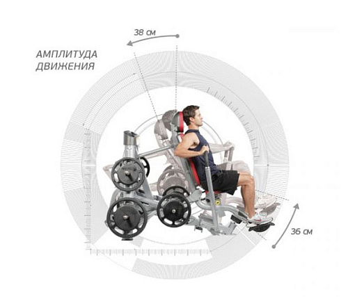 Гиперэкстензия Hoist RPL-5305 (Free Weights)