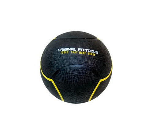 Мяч тренировочный Original FitTools 6 кг черный
