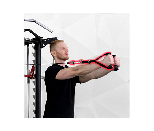 Машина Смита с грузоблоками и турником Inspire SCS