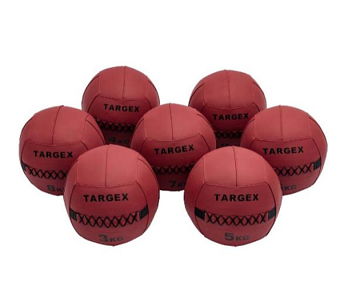Купить Мяч набивной Targex STRATA 6 кг красный в Москве