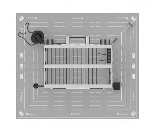 Функциональная рама на 21 станцию Queenax By Precor OPEN FORMAT X3 500