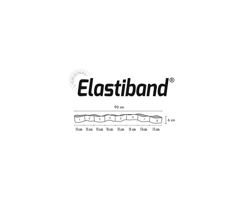 Эспандер Original FitTools Elastiband 20 кг синий