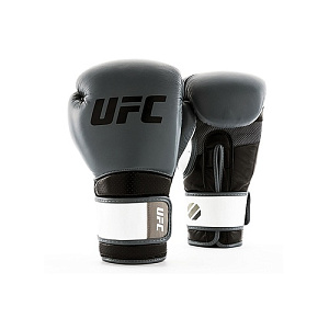 Купить UFC Перчатки MMA для работы на снарядах серые - 16 Oz в Москве